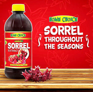 Home Choice  Sorrel Extract 16oz - Sweet Jamaica Shopping